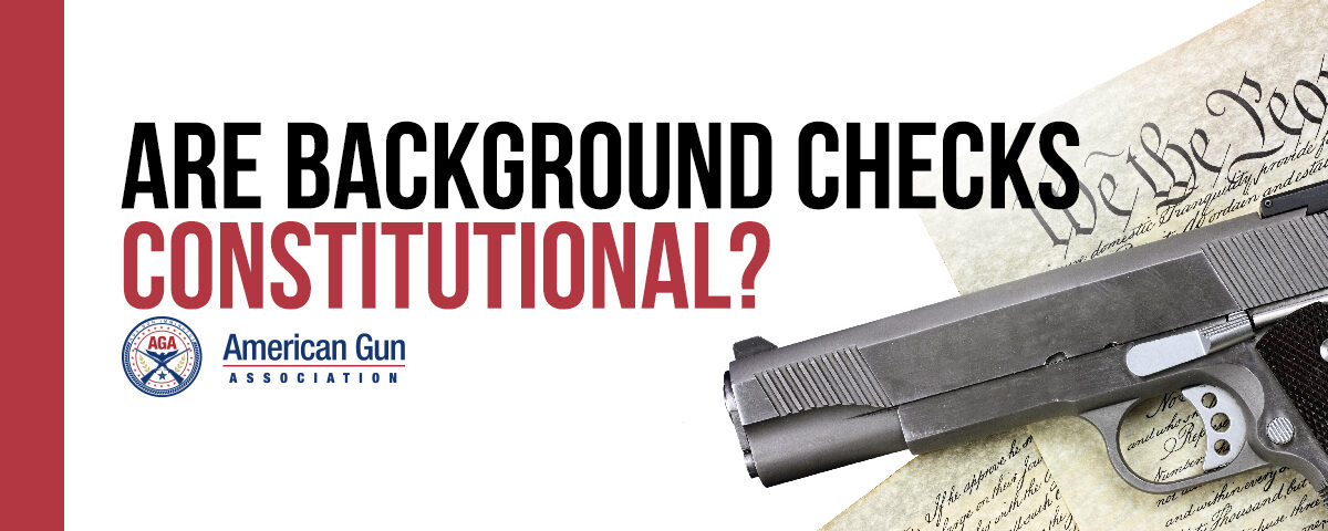 ARE BACKGROUND CHECKS CONSTITUTIONAL?